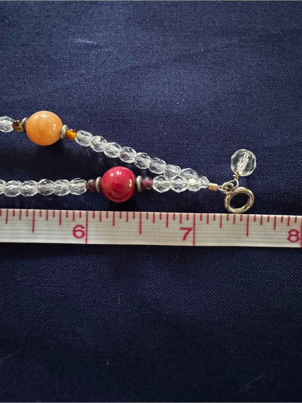 Crystal Beaded Multicolor Chakra Bracelet